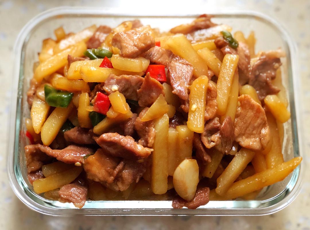 土豆炒肉