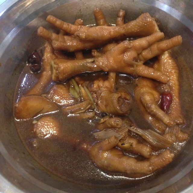 香辣卤鸡爪