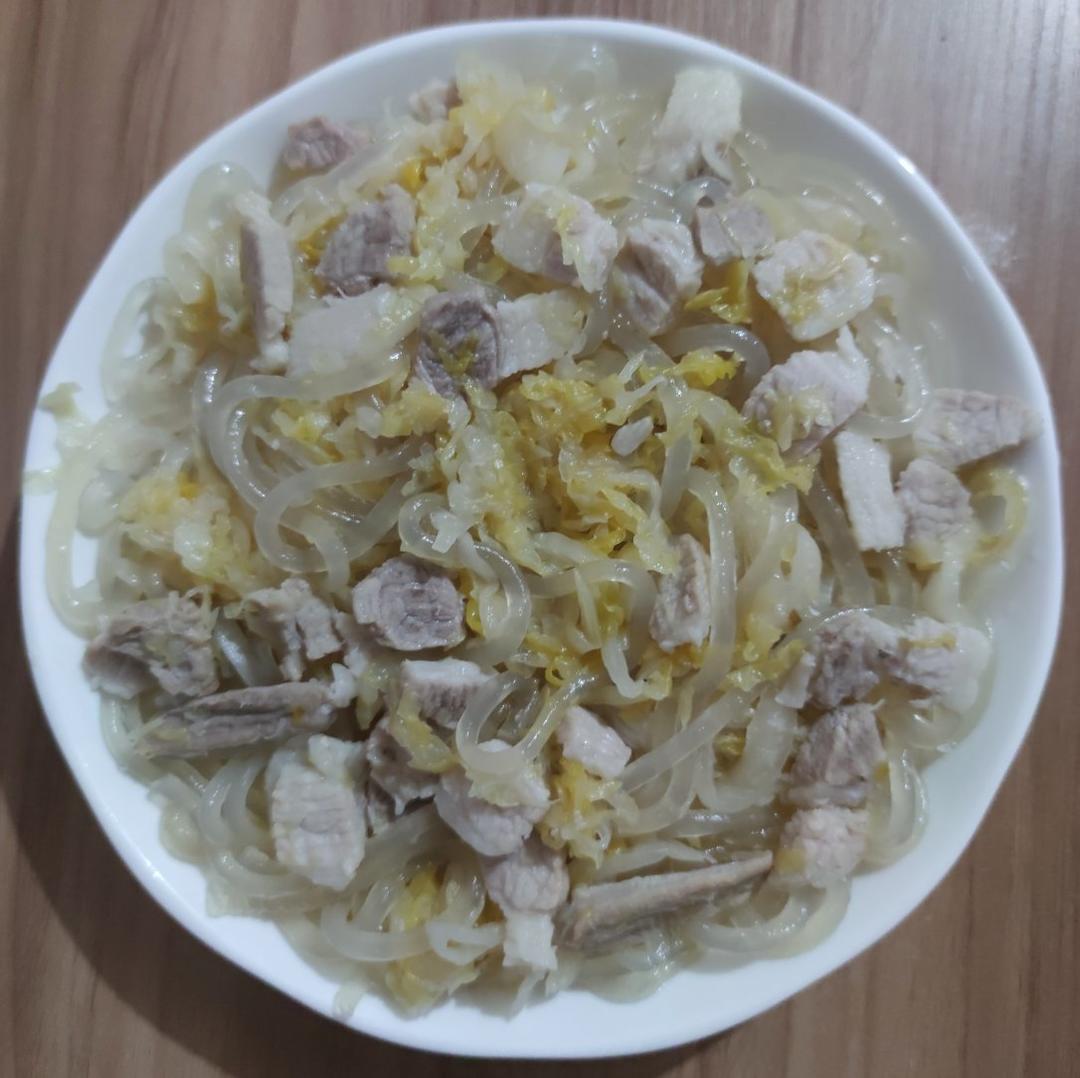 酸菜猪肉炖粉条