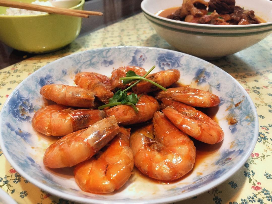 油焖大虾