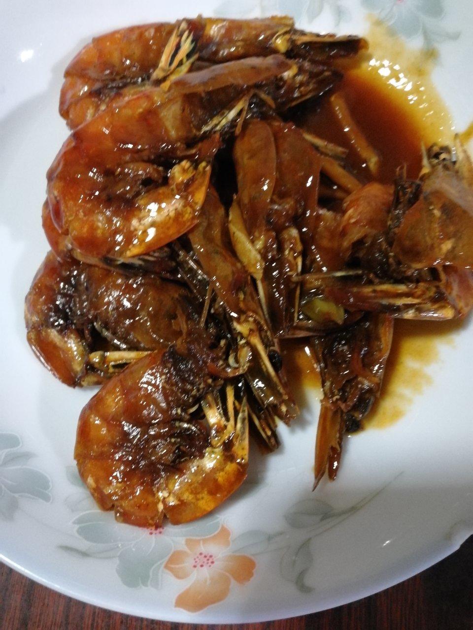 油焖大虾