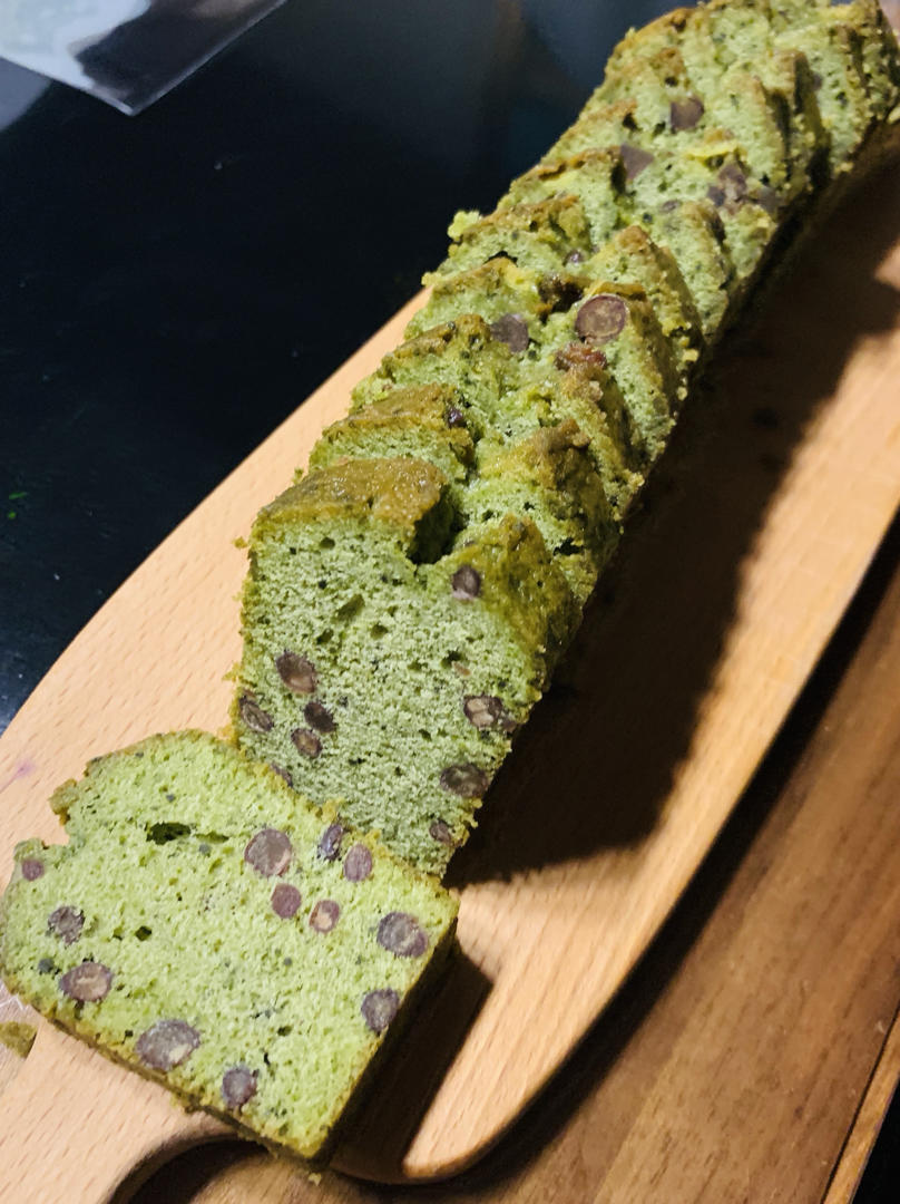 甜而不腻的抹茶磅蛋糕