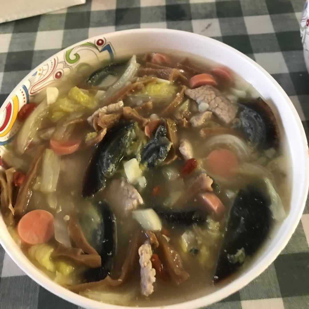 厨师长教你：“上汤大白菜”的家常做法，营养又美味