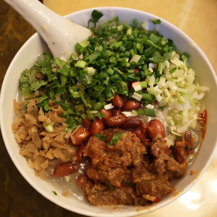 乐山本土美食-豆腐脑