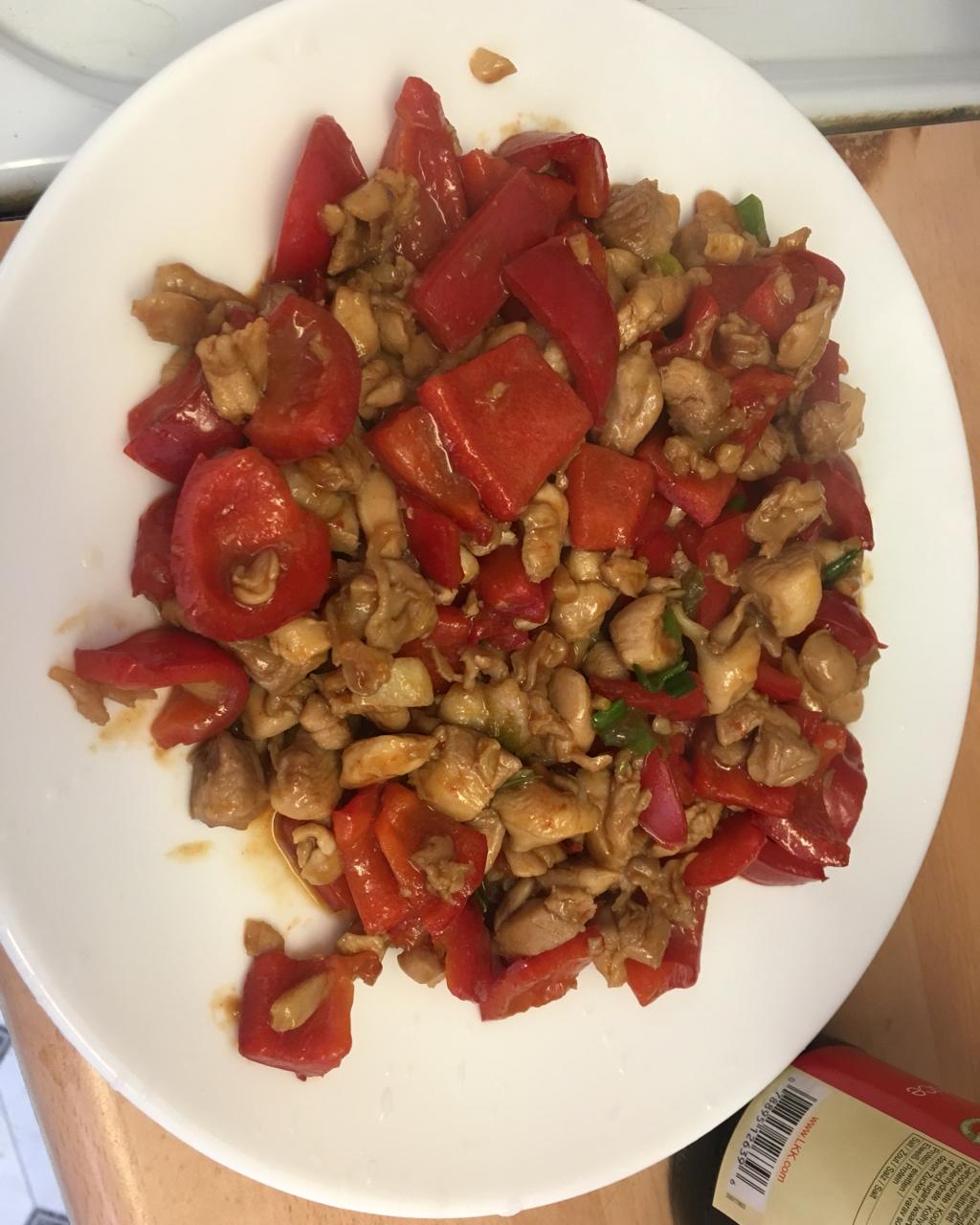 青椒炒鸡腿肉（大厨级别）