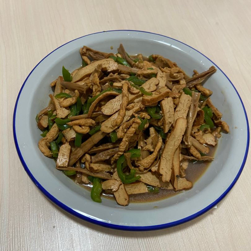 炒笋干——徽州特色菜