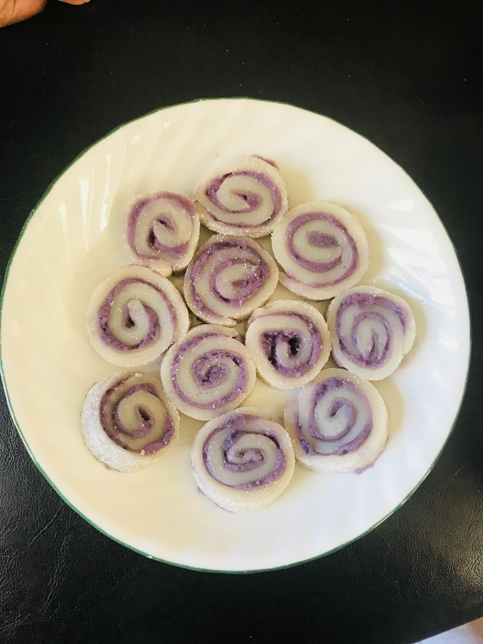 紫薯椰蓉糯米卷