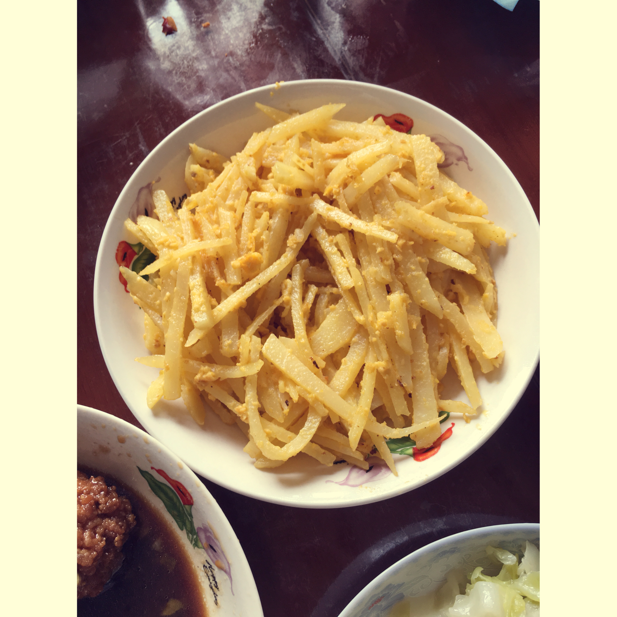 蛋黄土豆丝