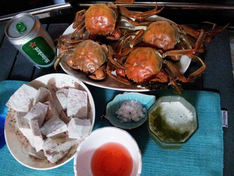 姜味煎蟹