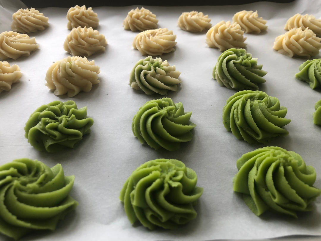 零失败花纹超级立体的黄油曲奇