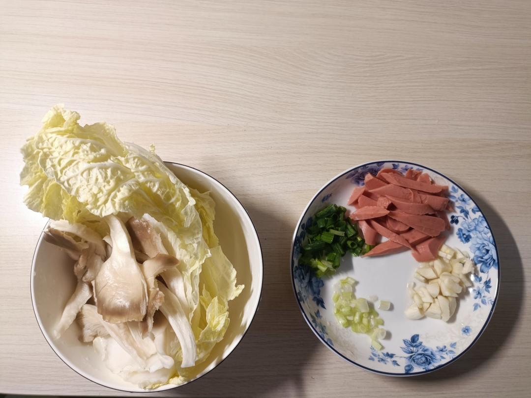 娃娃菜粉丝煲，低卡又鲜美