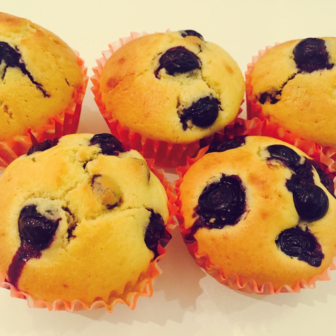 蓝莓玛芬蛋糕 Blueberry Muffin