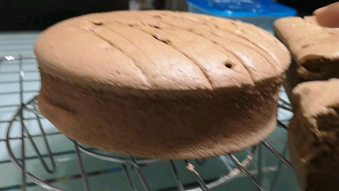 超细腻❗️巧克力可可古早蛋糕