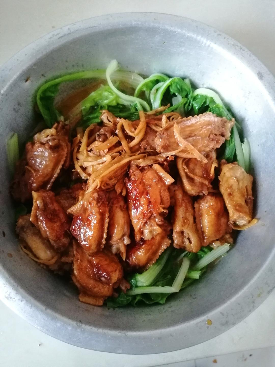 可乐鸡翅（姜丝都好吃）