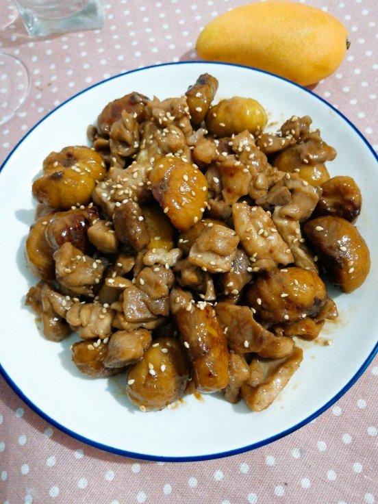 板栗烧鸡