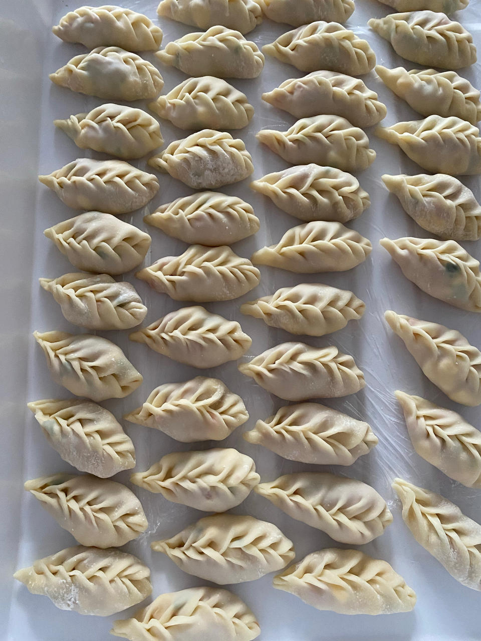 【他山之石】最简明的柳叶饺子（包子）包法（清晰视频）