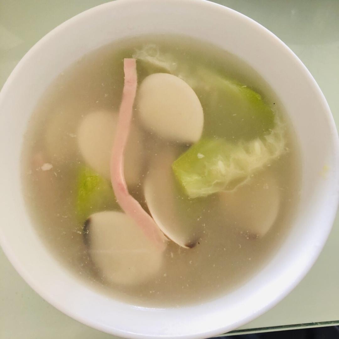 鲜美蛤蛎丝瓜汤
