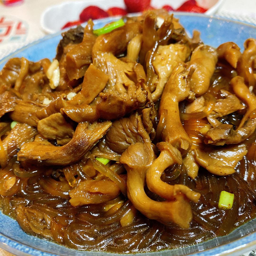小鸡炖蘑菇粉条