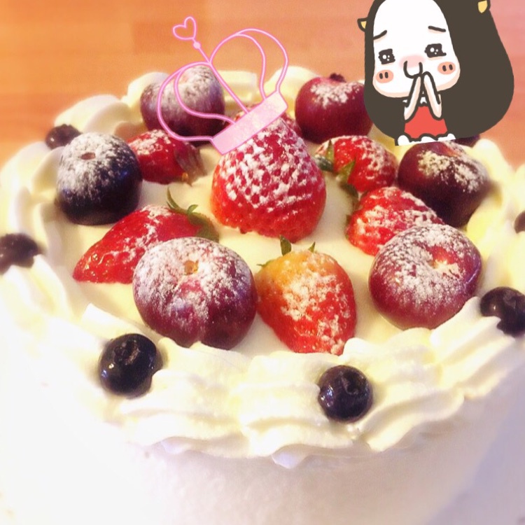 莓莓裸蛋糕