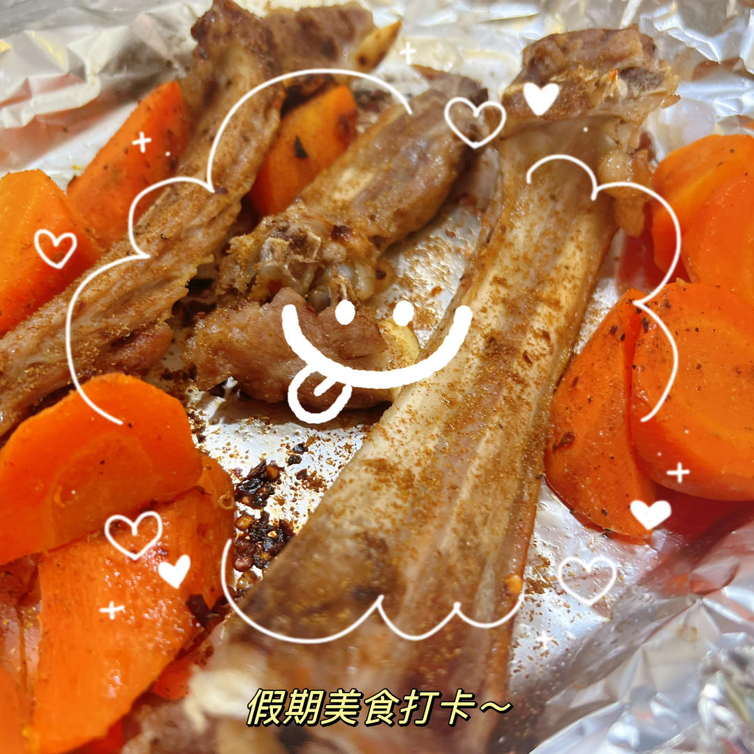 孜然烤羊排