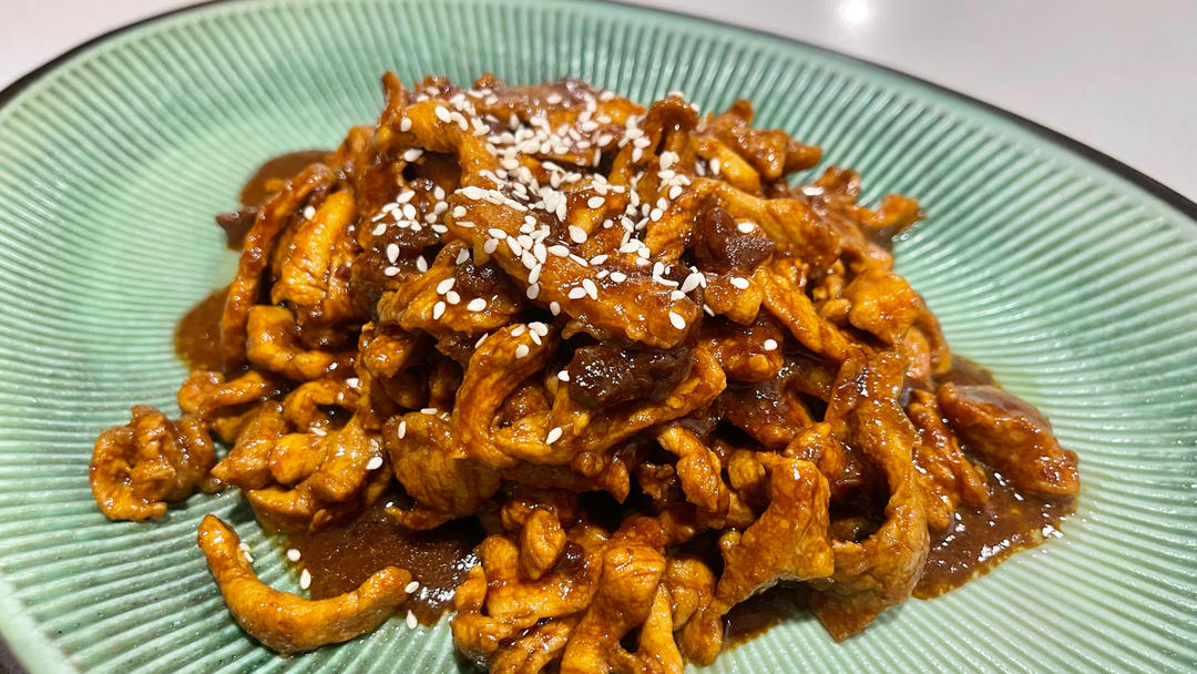 懒人版京酱肉丝卷，减脂期也放心吃！