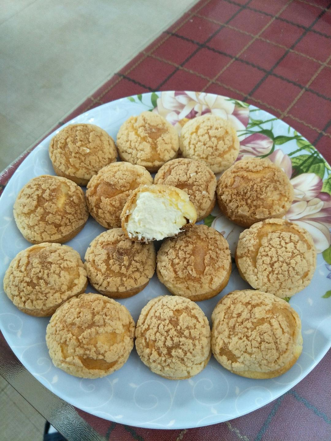 《Tinrry下午茶》教你做香草泡芙