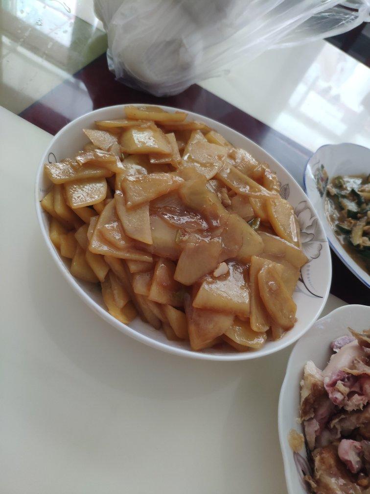 家常炒土豆片
