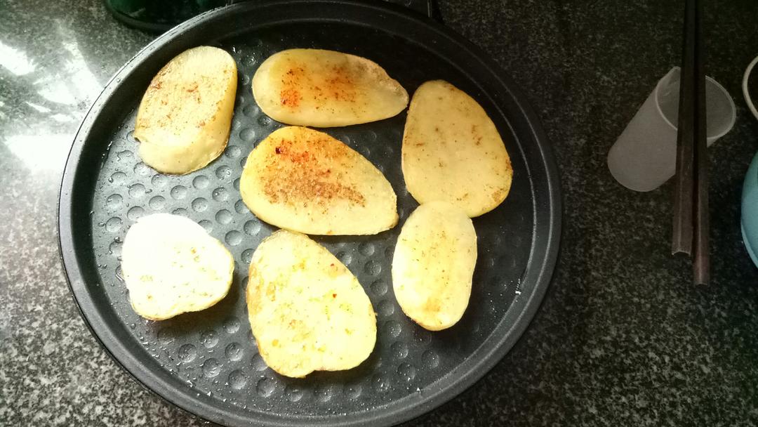 香滋滋电饼铛烤土豆