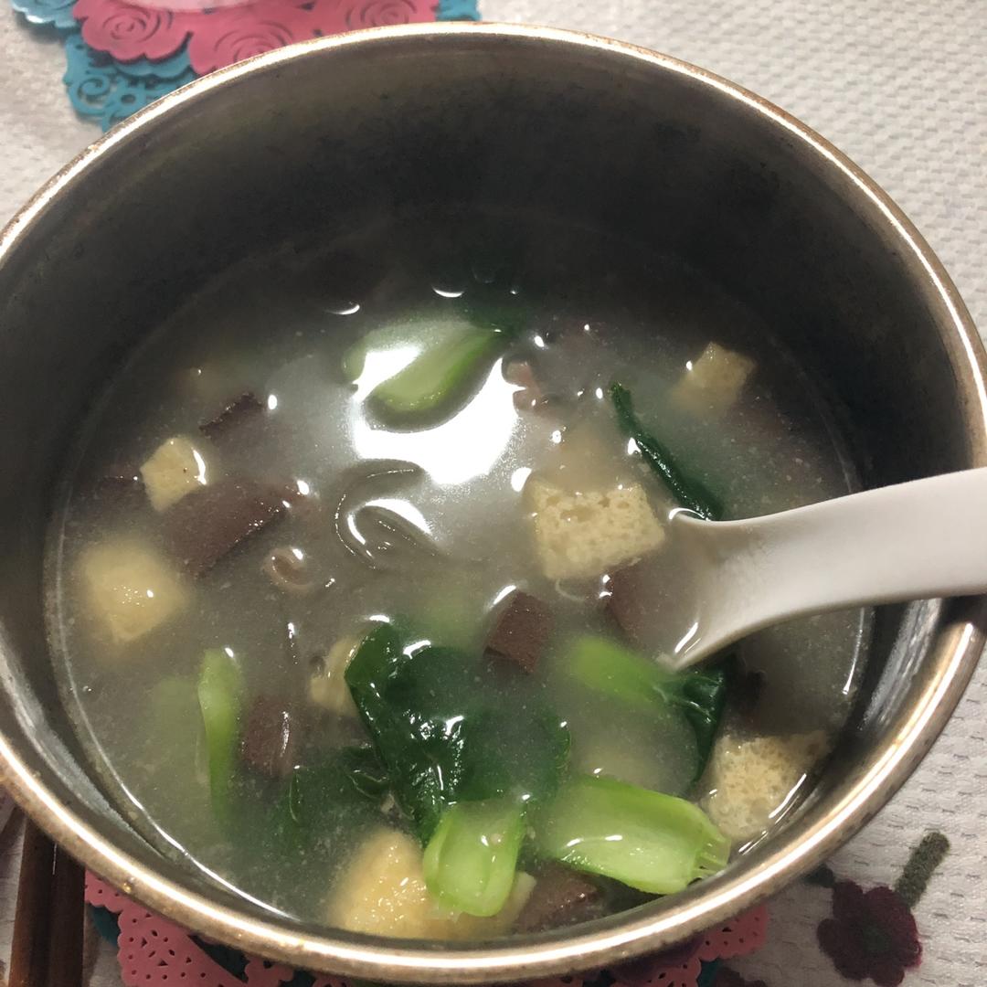 鸭血粉丝汤