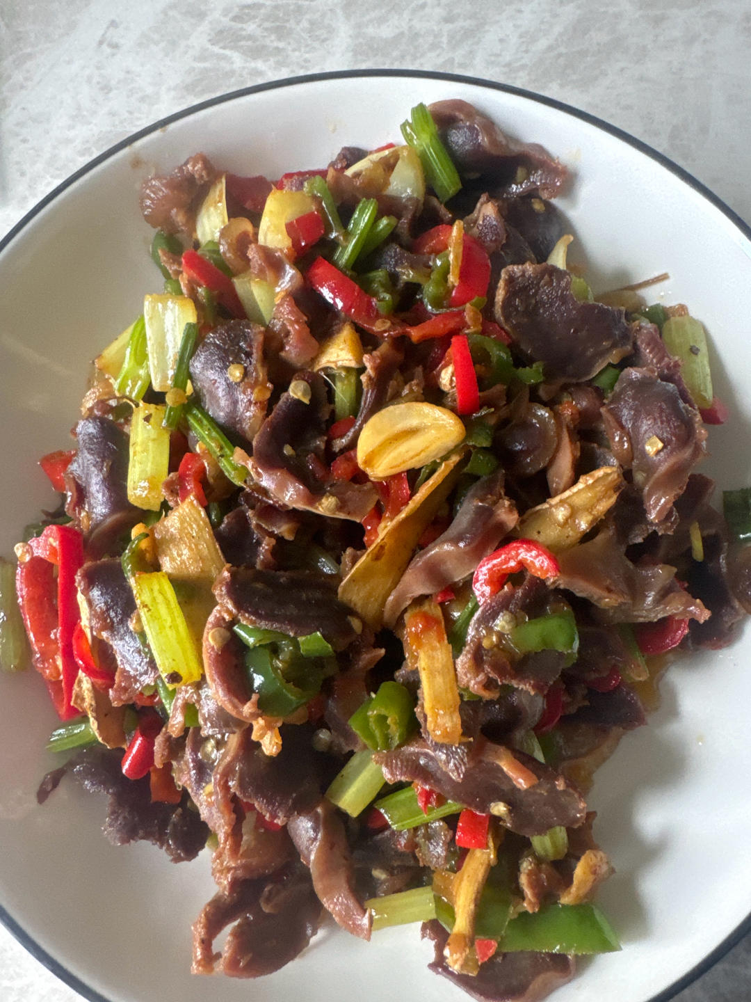 能吃三碗饭的开胃菜-酸辣鸡杂