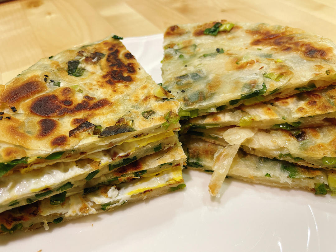 简单好吃葱油饼