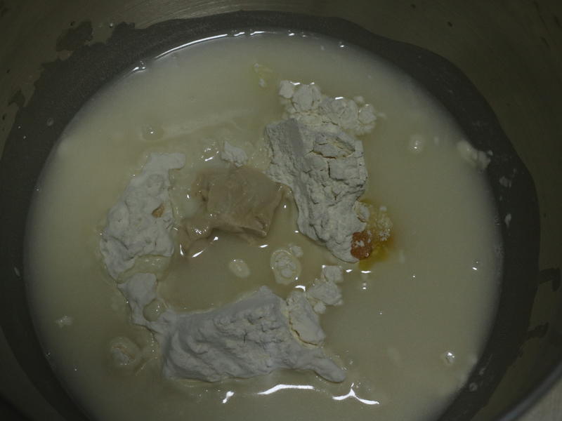 纯奶手撕吐司的做法 步骤1