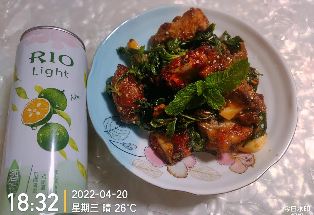 滇味薄荷炸排骨