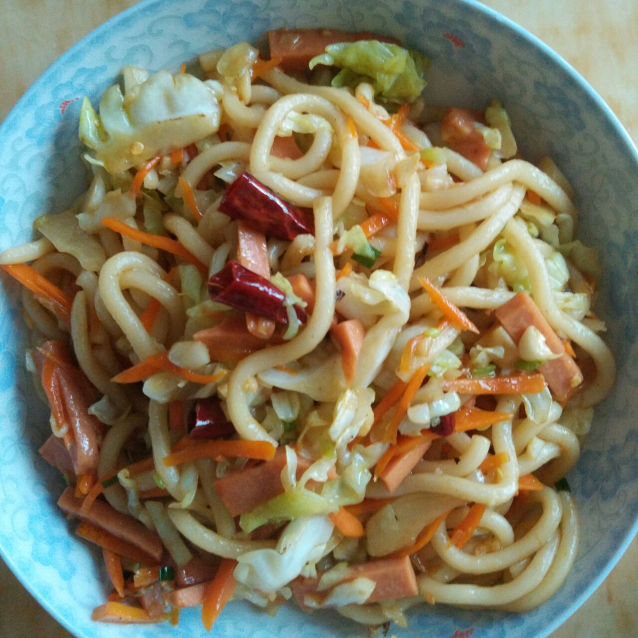 炒乌冬面