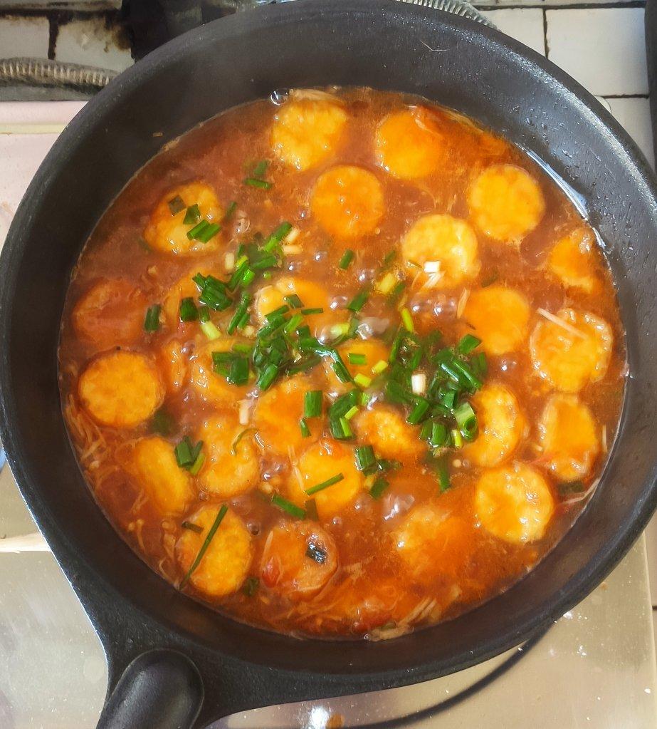 金针菇烧日本豆腐