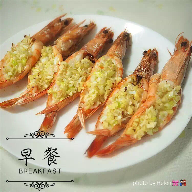 蒜蓉烤虾