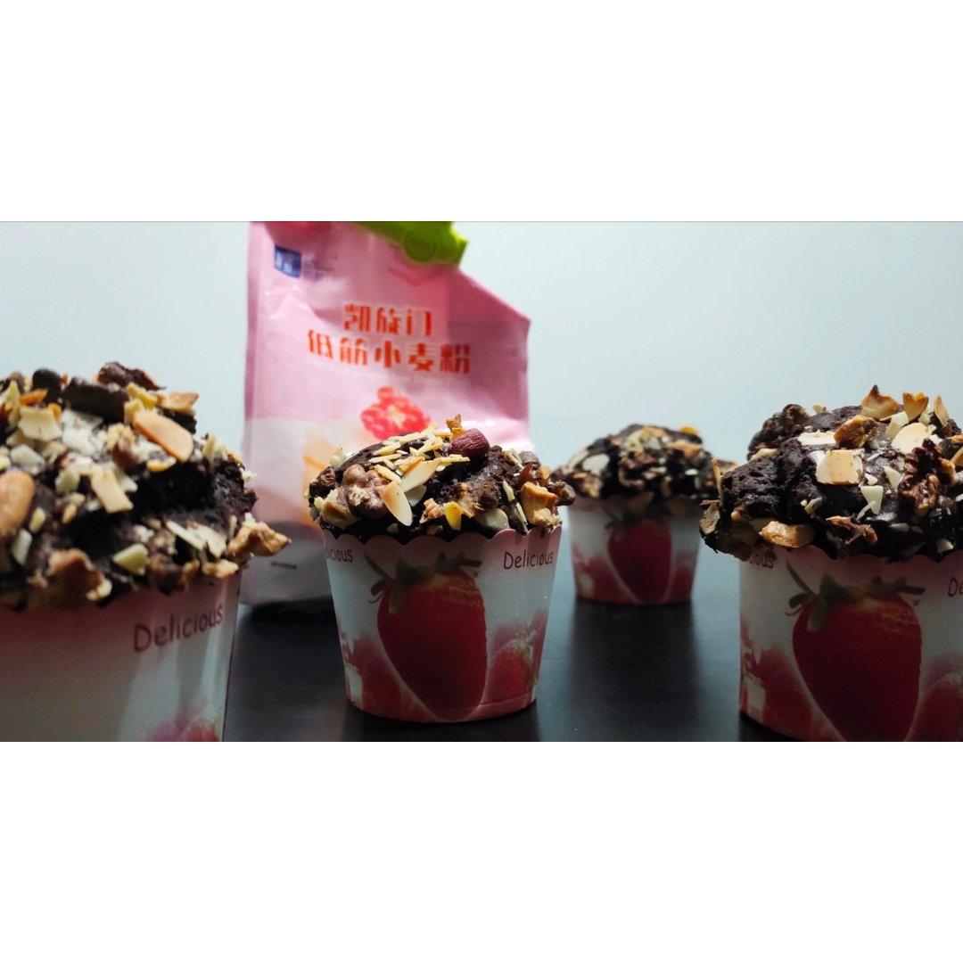 浓情巧克力摩卡马芬<Chocolate Espresso Muffins>