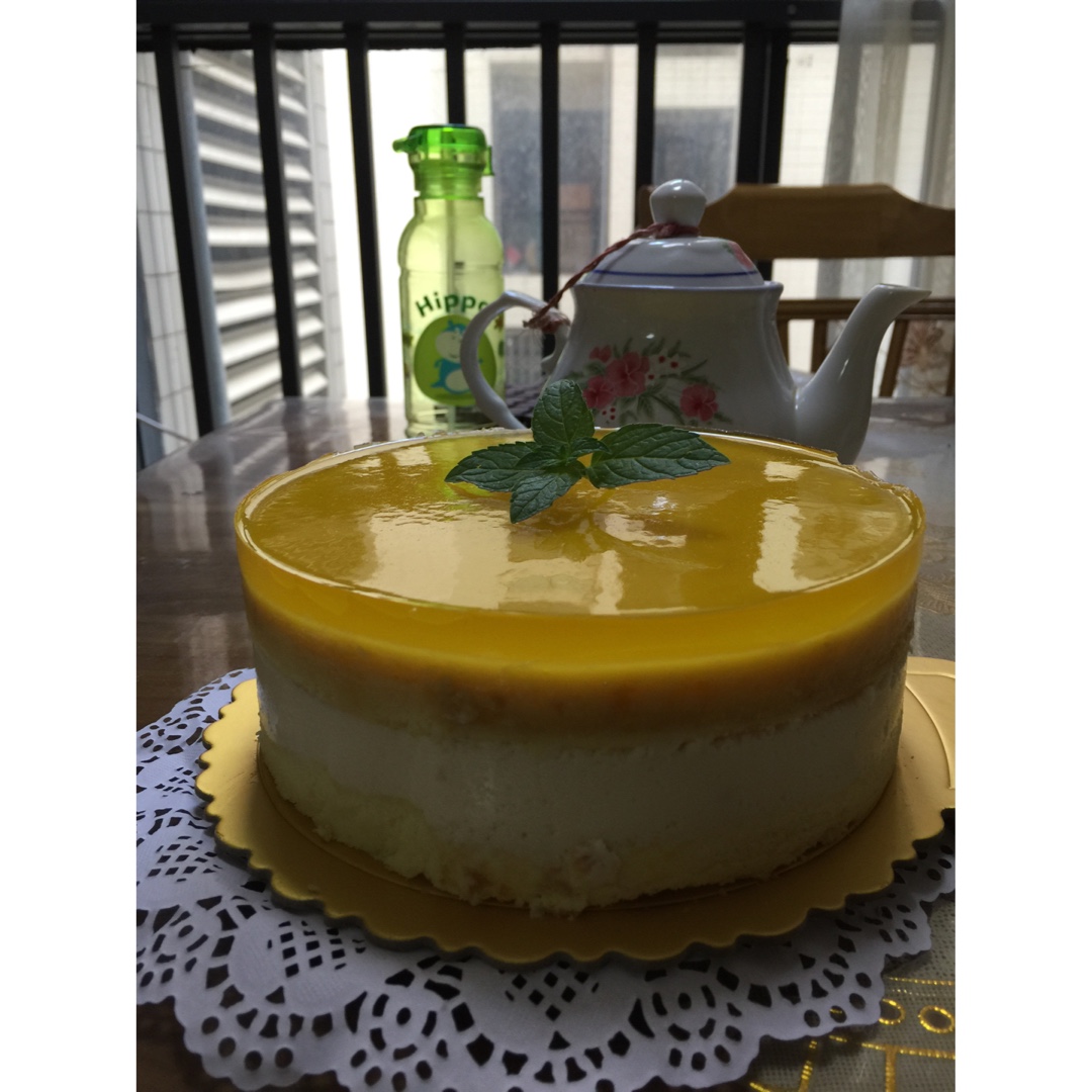 芒果纯酸奶慕斯