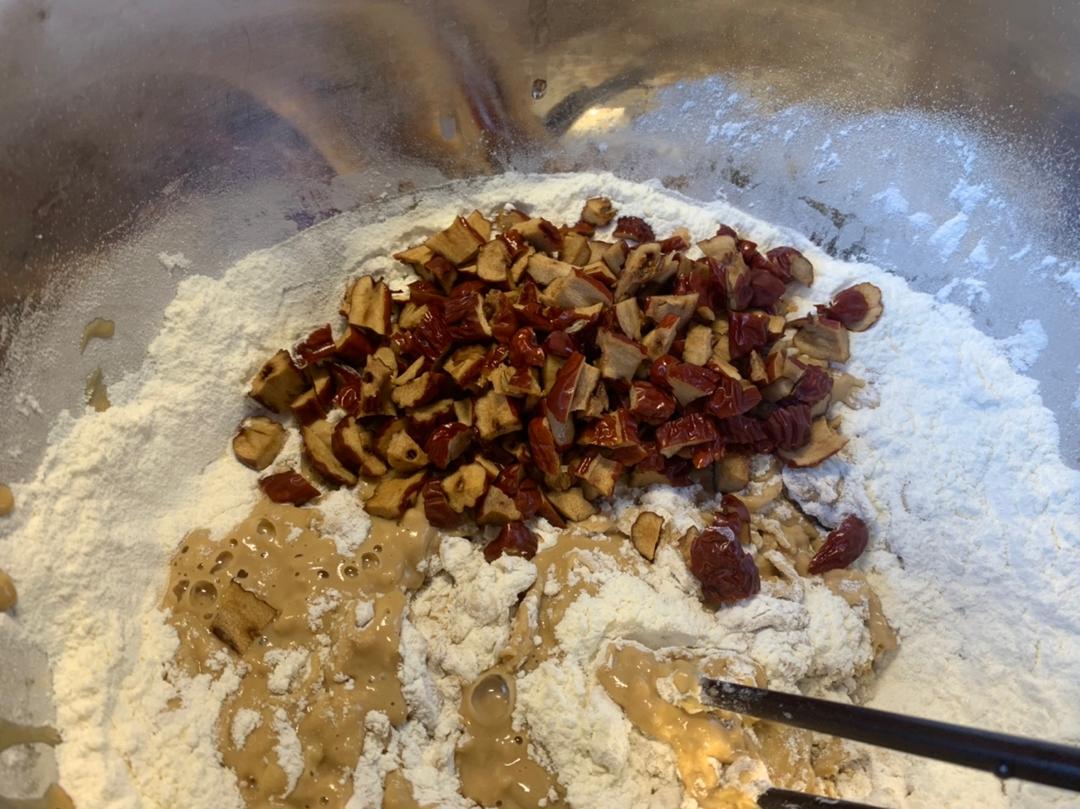 红糖红枣开花馒头（一次性发酵）