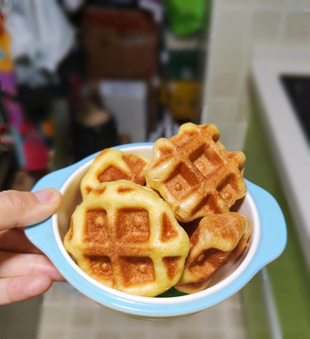 宝宝奶香华夫球