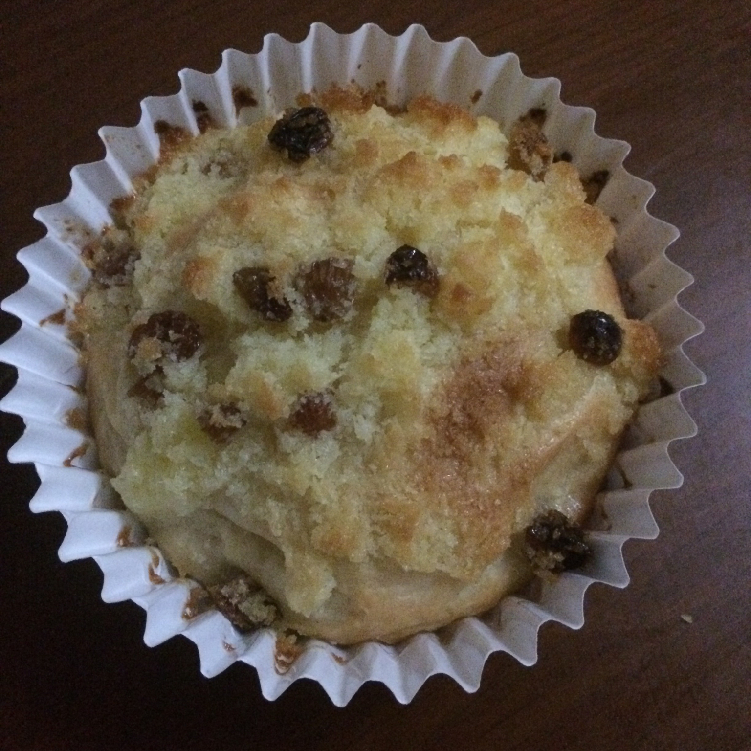 椰蓉蜜豆泡浆面包