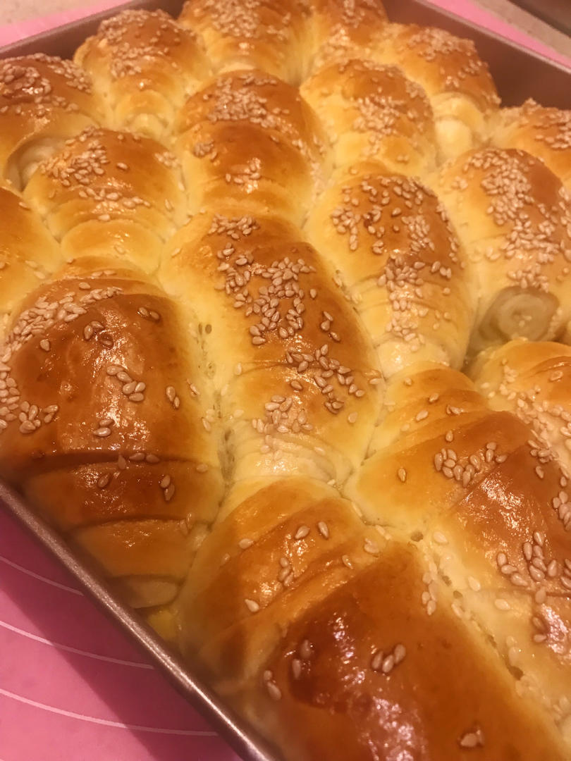 牛奶面包卷（直接法）