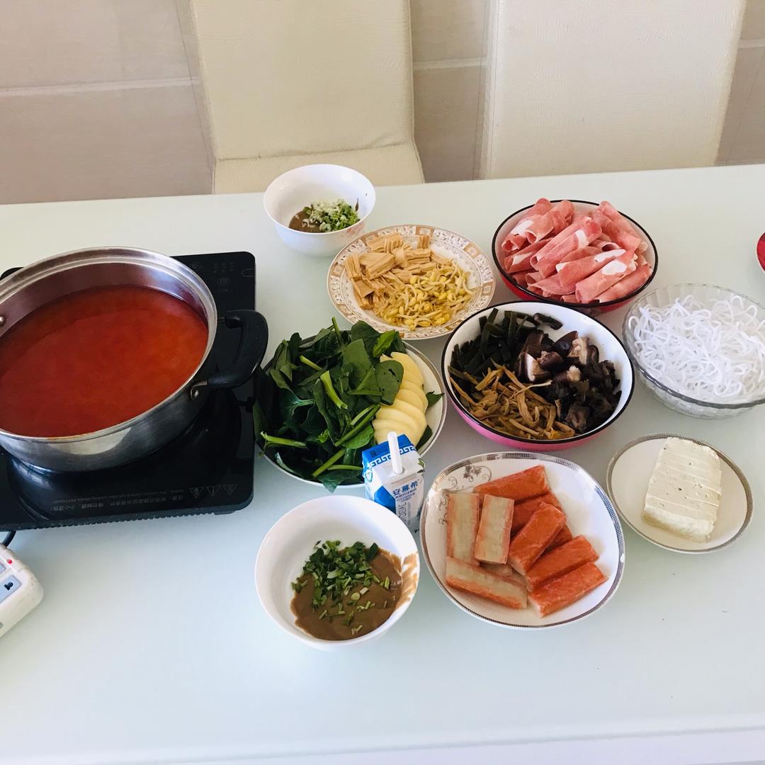 自制麻辣重庆火锅