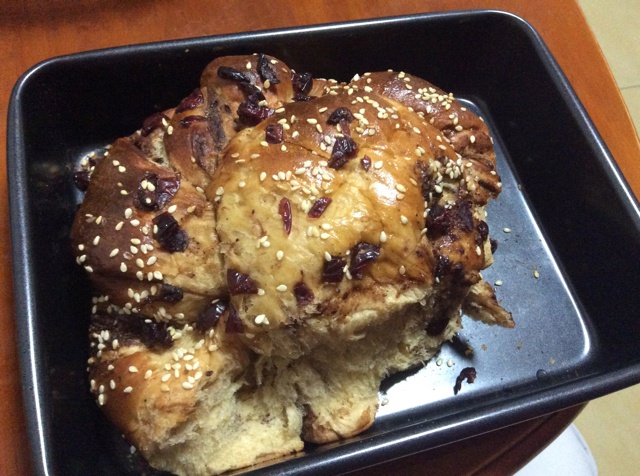 抹茶手撕面包