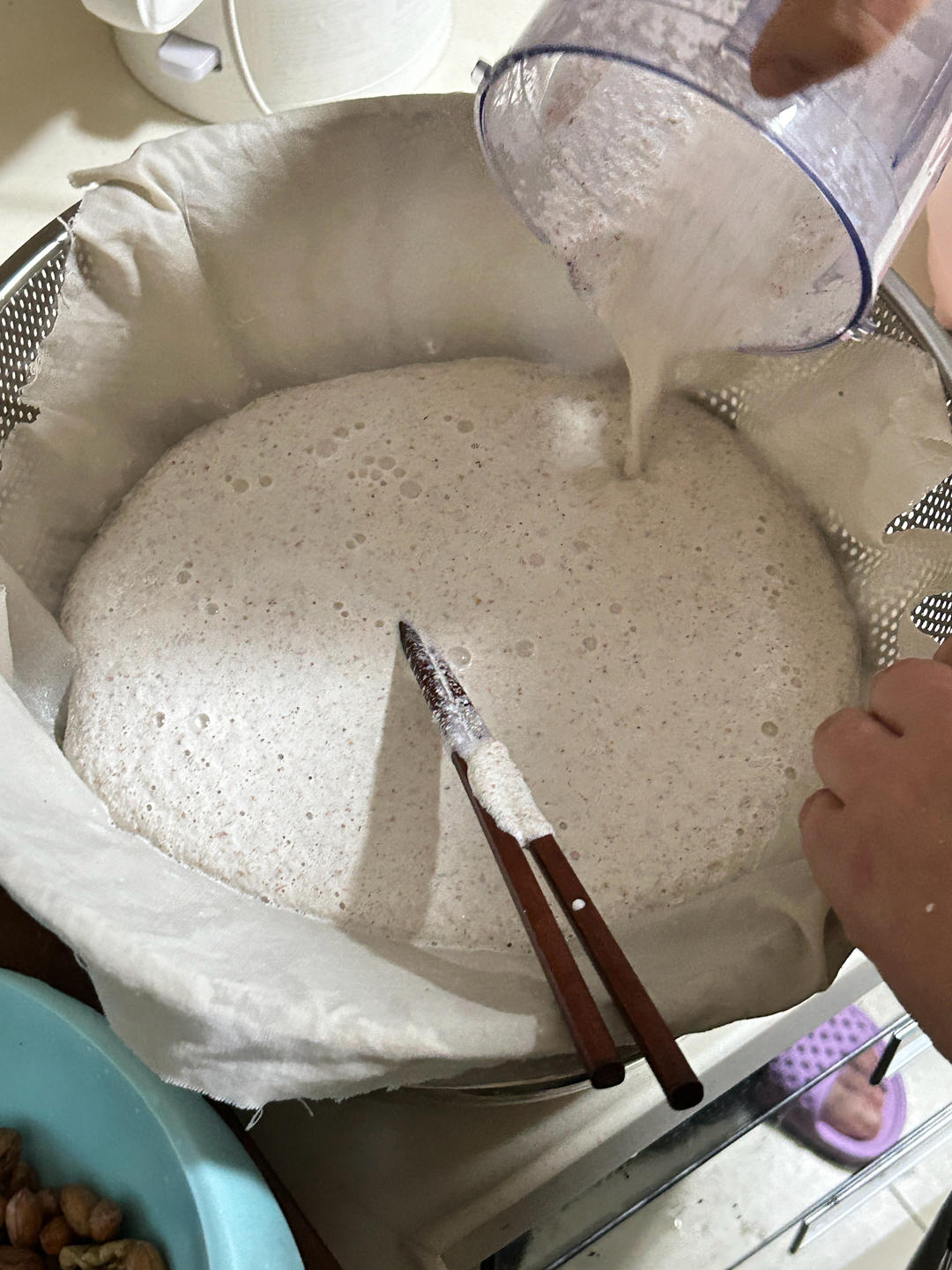 纯奶手撕吐司的做法 步骤1