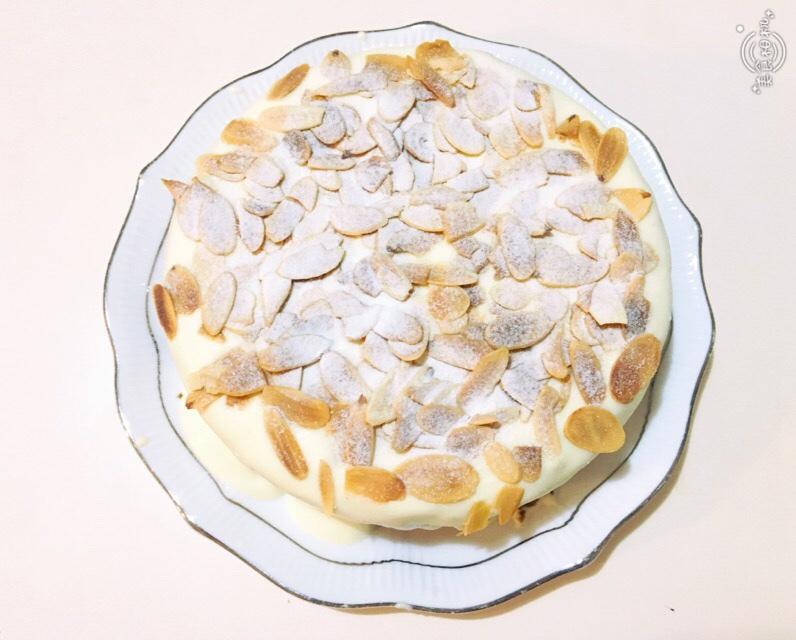 爆浆海盐奶盖蛋糕(加高戚风蛋糕）