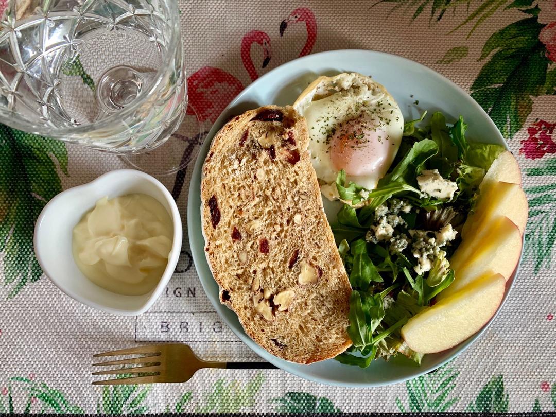 全麦蔓越莓软式欧包（免揉）