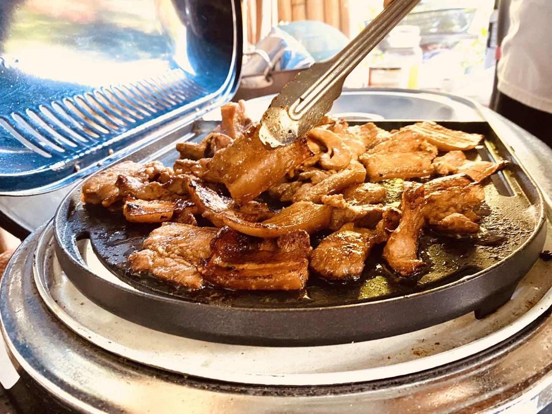秘制煎烧五花肉