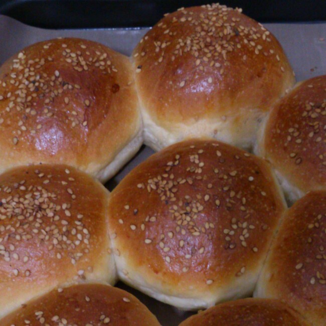 脆底蜂蜜小面包