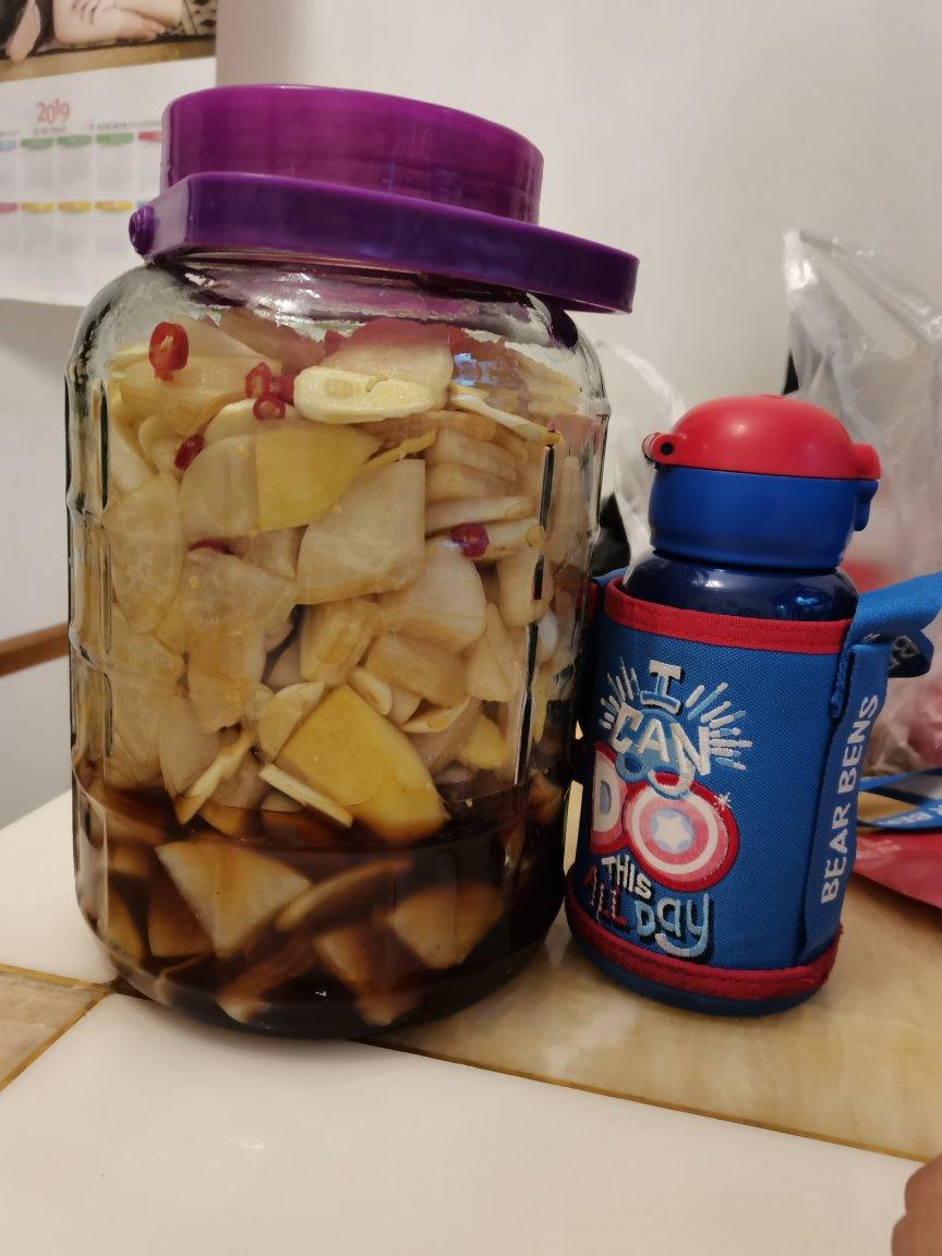 家常调料腌出秒杀市面一切咸菜的脆爽可口白萝卜